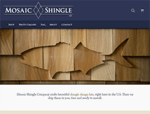Tablet Screenshot of mosaicshingles.com